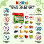 Educational benefits of KidNzo fruits matching puzzle